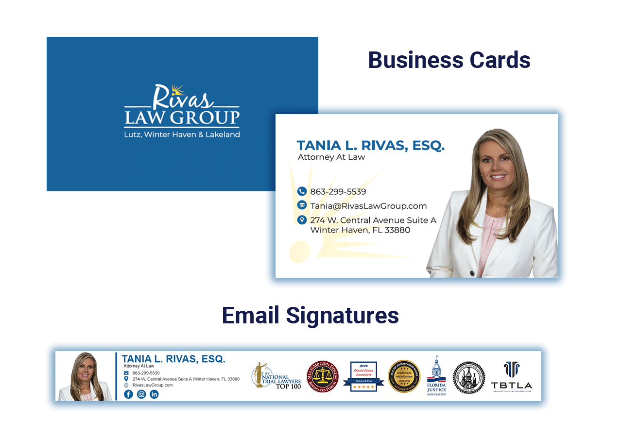 Rivas Business Card Email Signature